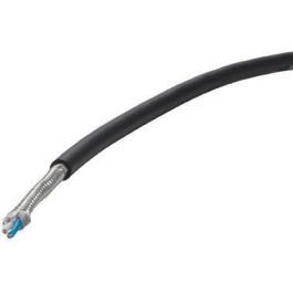 Vivolink Cable de Micrófono Pro, 2 Pares, Negro, 100m en Tambor de Madera, Apantallamiento Cobre Estaño para Sonido Cristalino