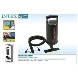 Intex Hinchador manual Double Quick II 36 cm