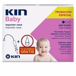 Kin Aspirador Nasal + 2 Recambios para Bebé, Higiénico y Sencillo Precio: 9.89000034. SKU: B16CWKCEAZ