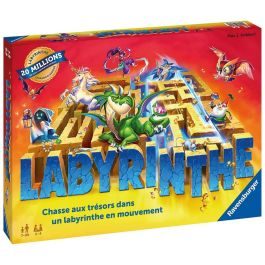 Ravensburger Labyrinth Juego de Mesa de Estrategia y Habilidad - Mueve las Paredes del Laberinto para Encontrar Tesoros Ocultos