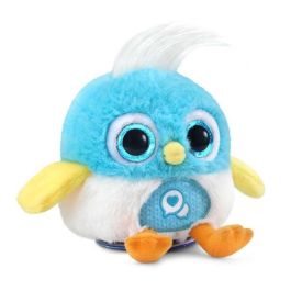 Peluche interactivo lolibirds lolito azul con voz y grabadora. 17,5x11,6x19,1 cm