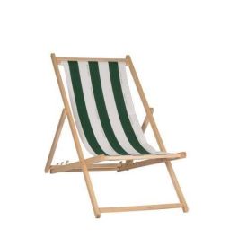 PRIVATE GARDEN Tumbona Cancale - Lona fija - Verde Precio: 61.49999966. SKU: B1DN35BSHZ