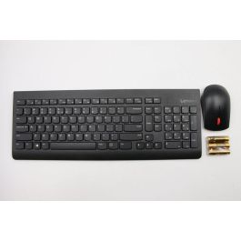 Lenovo Wireless keyboard and mouse kit with 2.4GHz USB connectivity, designed for computers, compact dimensions, easy installation. Precio: 57.58999961. SKU: B1HMVENRQY