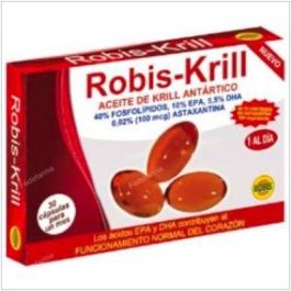 Robis Krill 30 Cápsulas. Aceite Antártico para Salud Cardiovascular, Visual y Articular EPA DHA Precio: 18.6899999. SKU: B1ES5APZ97