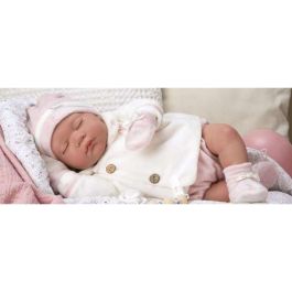 Muñeca reborn arias 45 cm macarena c/saco de dormir (ojos cerrados) Muñeca reborn arias 45 cm macarena c/saco de dormir (ojos cerrados)