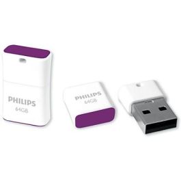 Philips FM64FD85B/00 Memoria USB 64GB USB 2.0 Tapa Edición Magic Purple Púrpura Blanco Precio: 12.9591. SKU: B1CVD42TF5