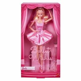 Barbie JBJ09 Muñeca Bailarina Estrella Rosa 31cm para Niñas +6 Años