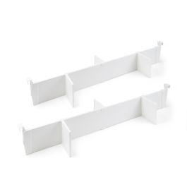 Emuca Juego de divisores para interior de cajones Vertex-Concept, 900, Pintado blanco, Aluminio y Plástico Emuca Juego de divisores para interior de cajones Vertex-Concept, 900, Pintado blanco, Aluminio y Plástico Precio: 49.50000011. SKU: B19EMEK4CD