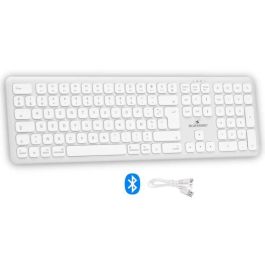 Teclado inalámbrico Bluetooth - BLUESTORK - MAC - Tamaño completo - Compatible con Mac - Blanco Precio: 54.94999983. SKU: B157K25NBX