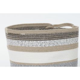Cesta Boho DKD Home Decor Gris Natural 40 x 40 x 40 cm Set de 2 Cesta Boho DKD Home Decor Gris Natural 40 x 40 x 40 cm Set de 2