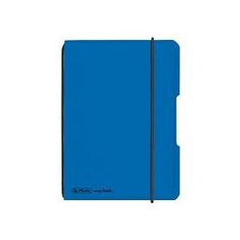 Herlitz Notizheft my.book flex A6 PP 40Bl. kariert blau