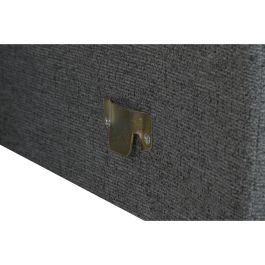 DKD Home Decor Sofá Modular de Poliéster y Madera Gris Oscuro 170 x 82 x 231 cm