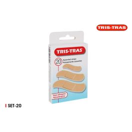 Set de 20 Tiras Adhesivas Surtidas para Piel Tris-Tras (36 Cajas) Precio: 20.89000023. SKU: B15JZH53LF
