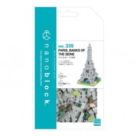 Bandai NB057 Torre Eiffel Nanoblock, 500 Piezas, Bloques de Construcción Educativos para Niños a Partir de 8 Años, Modelo DIY