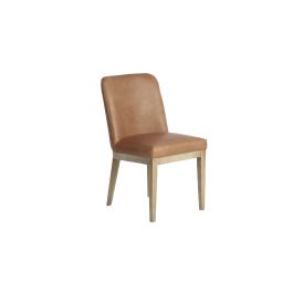 DKD Home Decor 2c24 Silla Urban Top Chairs de Fresno y Piel, Acabado Decape, Color Blanco, Medidas 59x81x46 cm (2 Unidades) Precio: 554.50000023. SKU: B16XXX7QBQ