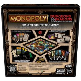 Hasbro Gaming Monopoly Edición Dungeons And Dragons F6219 Juego De Mesa