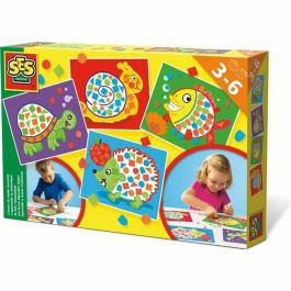 Ses Creative - Kit de Mosaico para Niños: Estoy Aprendiendo Mosaico con Formas de Espuma Autoadhesivas y 4 Diseños Precio: 22.88999955. SKU: B17HPENH4F