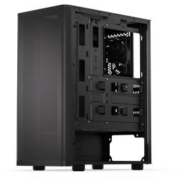 ENDORFY Ventum 200 Solid Black - Caja de PC Negra Sólida