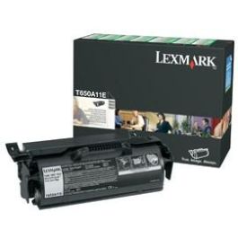 Lexmark T650A11E Tóner negro original, rendimiento 7.000 páginas, para Lexmark T650, T652, T654 Precio: 188.50000004. SKU: S8411822