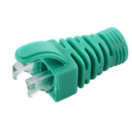 MicroConnect Strain Relief Boot Cat5e, Cat6, Cat6A cables upto 6.5MM Green, 100pcs Precio: 4.49999968. SKU: B1F92JX5AD