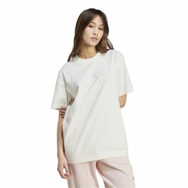 Camiseta de Manga Corta Mujer Adidas All Szn Loose Blanco