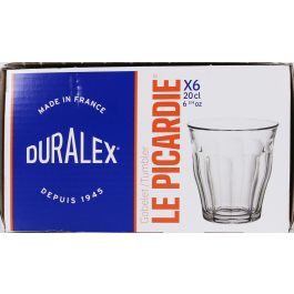 Duralex Set 6 Vasos Transparente Picardie 20 cl (12 Cajas)