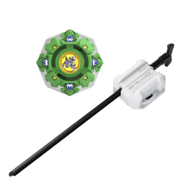 Beyblade Pack X-Over Project Draciel Shield 7-60D, Peonza de Defensa Beyblade X, Takara Tomy, Juguete Competitivo para Niños de 8 Años o Más