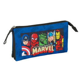 Safta Bolso Escolar Portatodo Triple Avengers 120x220x30 mm Precio: 15.49999957. SKU: B1ELMRYENE