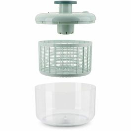 Livoo MEN434 Centrifugadora de Ensaladas con Empujador, 4.2 L, Centrifugado mediante Empujador, Cesta Escurridora, Apto para Lavavajillas