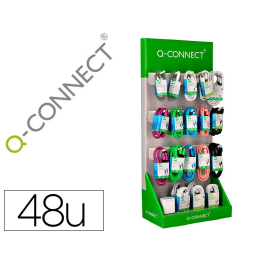 Q-connect Expositor de Mesa para Cables y Cargadores 48 Unidades Surtidas Android iOS Precio: 158.9214. SKU: B13Q2X43N3