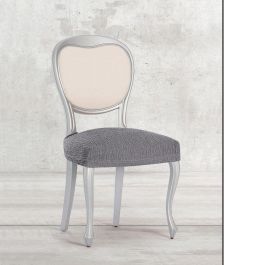 Funda para Silla Eysa TROYA Gris 50 x 5 x 50 cm 2 Unidades Funda para Silla Eysa TROYA Gris 50 x 5 x 50 cm 2 Unidades