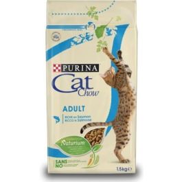 Purina Cat Chow Alimento para Gatos Adultos Sabor Salmón y Atún 15 kg Precio: 51.49999943. SKU: B1FDSSMFR8