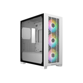 Cooler Master Elite 301 White Mini Tower Blanco E301-WGNN-S00 - Ventiladores 3x120mm, Compatibilidad ATX, ITX/micro ATX, Vidrio Templado Precio: 59.50000034. SKU: B1HVXC54QM