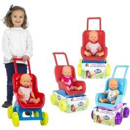 Vicam Silla con Muñeca de Vinilo 35 cm 2x1 - Modelos Surtidos