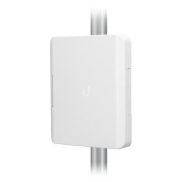 Ubiquiti UniFi Switch Flex Utility, Caja Exterior Impermeable para USW-Flex con Adaptador PoE de 60W