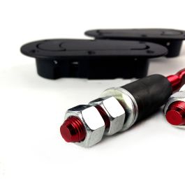 Occ Motorsport Cierres Capot Competición Aero Negro OCCRC006 ABS y Acero Rally