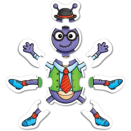 Orchard AUC5011863102065 Construye un escarabajo - Juego de viajes - HUERTO