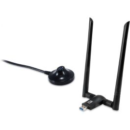 Level one WUA-1810 Adaptador Wifi Usb 3.0 Dual Band AC1200, 2.4GHz/5GHz, 300Mbps/867Mbps, IEEE 802.11ac/a/b/g/n, USB Inalámbrico