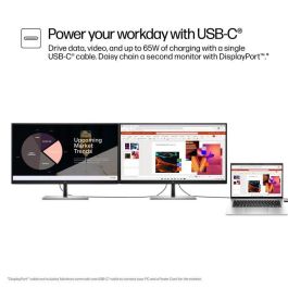 HP Monitor E27u G5 / 27" / QHD / HDMI-DisplayPort-USB(A)-USB(C) / Regulable Altura