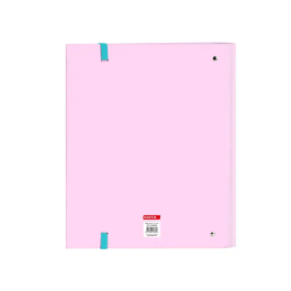 Carpeta de anillas Benetton Dolce Multicolor 27 x 32 x 3.5 cm