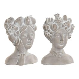Macetero Shabby DKD Home Decor Gris 12 x 22 x 15 cm (6 Unidades) Precio: 61.49999966. SKU: B14D4PMWB7