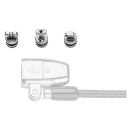 Kensington ClickSafe Universal Slots Security Anchors Kit Compatible con ranuras T-Bar, Nano y Wedge