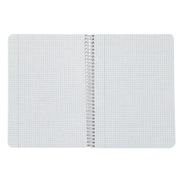 Liderpapel Cuaderno espiral A5 Witty tapa dura 80 hojas 90gr cuadro 4mm con margen color verde