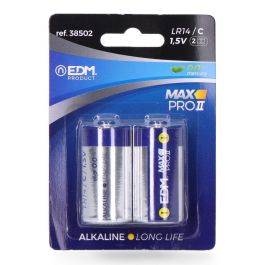 Edm Pila Alkalina Long Life C Max Pro II- LR14 1,5V (Blister 2 Uds) Ø26,2x50mm Precio: 2.6899994. SKU: S7915717