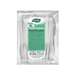 Set de 100 cuchillos ecológicos Algon 16.5 cm (20 Cajas) Set de 100 cuchillos ecológicos Algon 16.5 cm (20 Cajas)