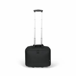 DICOTA D32043-RPET Laptop Roller Multi Eco BASE, Maletín con Ruedas para Portátiles 15-17.3", Poliéster Reciclado, Negro
