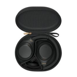 Sony WH-1000XM4 Auriculares de Diadema Inalámbricos Bluetooth con Conexión 3.5 mm y USB Tipo-C en Color Negro