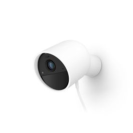 Philips Hue AUC1717288367677 Cámara Secure con cable HD 1080P Interior o exterior Control con una sola aplicación Blanca