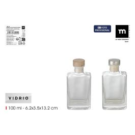 La Mediterran Botella Vidrio Multiusos Rectangular 100ml 6.1 x 3.5 x 13.4 cm Precio: 42.00000024. SKU: B1DMBB8VZT