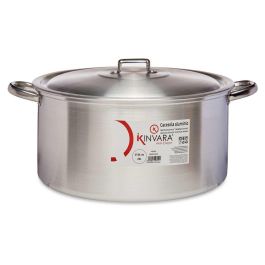 Cacerola de Aluminio Kinvara 38 cm 20 L - Apto para Gas, Horno y Lavavajillas (3 Unidades) Cacerola de Aluminio Kinvara 38 cm 20 L - Apto para Gas, Horno y Lavavajillas (3 Unidades)